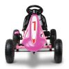 Kids Pedal Go Kart Car Ride On Toys Racing Bike Pink