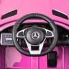 Kids Ride On Car Licensed Mercedes Benz AMG GTR Pink