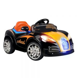 Kids Ride On Car  - Black & Orange