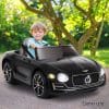 Kids Ride On Car Bentley Licensed EXP12 Electric 12V Black