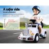 Ride On Cars Kids Electric Toys Car Battery Truck White