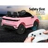 Licensed Land Rover 12V Electric Kids Ride On Car Pink