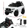 Toyota Tacoma Kids Jeep Electric Ride on Car - White