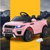 Rigo Kids Ride On Car Electric 12V Remote Toy Cars Battery SUV Toys Pink