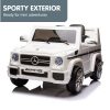 Kahuna Mercedes Benz AMG G65 Licensed Kids Ride On Electric Car Remote Control - White