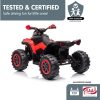 Kahuna GTS99 Kids Electric Ride On Quad Bike Toy ATV 50W - Red