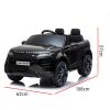 Kahuna Land Rover Licensed Kids Electric Ride On Car Remote Control - Black