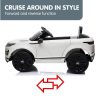 Kahuna Land Rover Licensed Kids Electric Ride On Car Remote Control - White