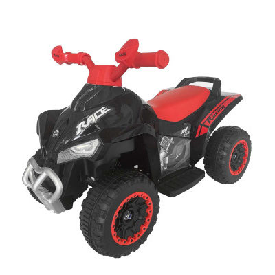 Quad Ride-on Electronic 4 Wheel ATV (Black) for Children - Up To 3km/h