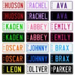 Personalised Mini Number Plates [per plate]