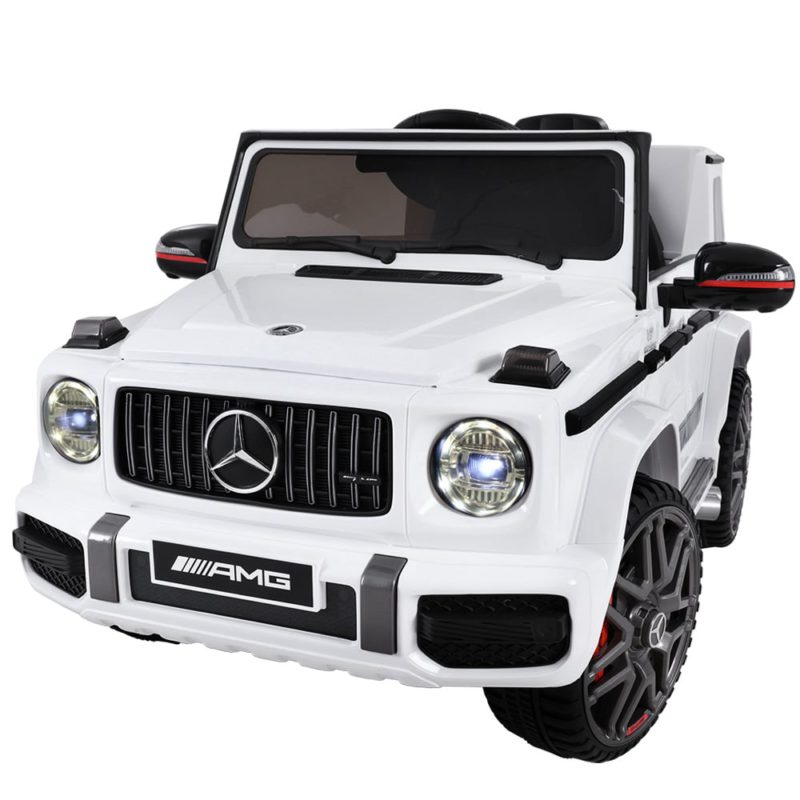 Licensed Mercedes Benz Kids Ride On Car Electric AMG G63 White