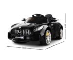 Kids Ride On Car Mercedes Benz AMG GT R Electric 12V Black