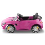 Kids Ride On Car Licensed Mercedes Benz AMG GTR Pink