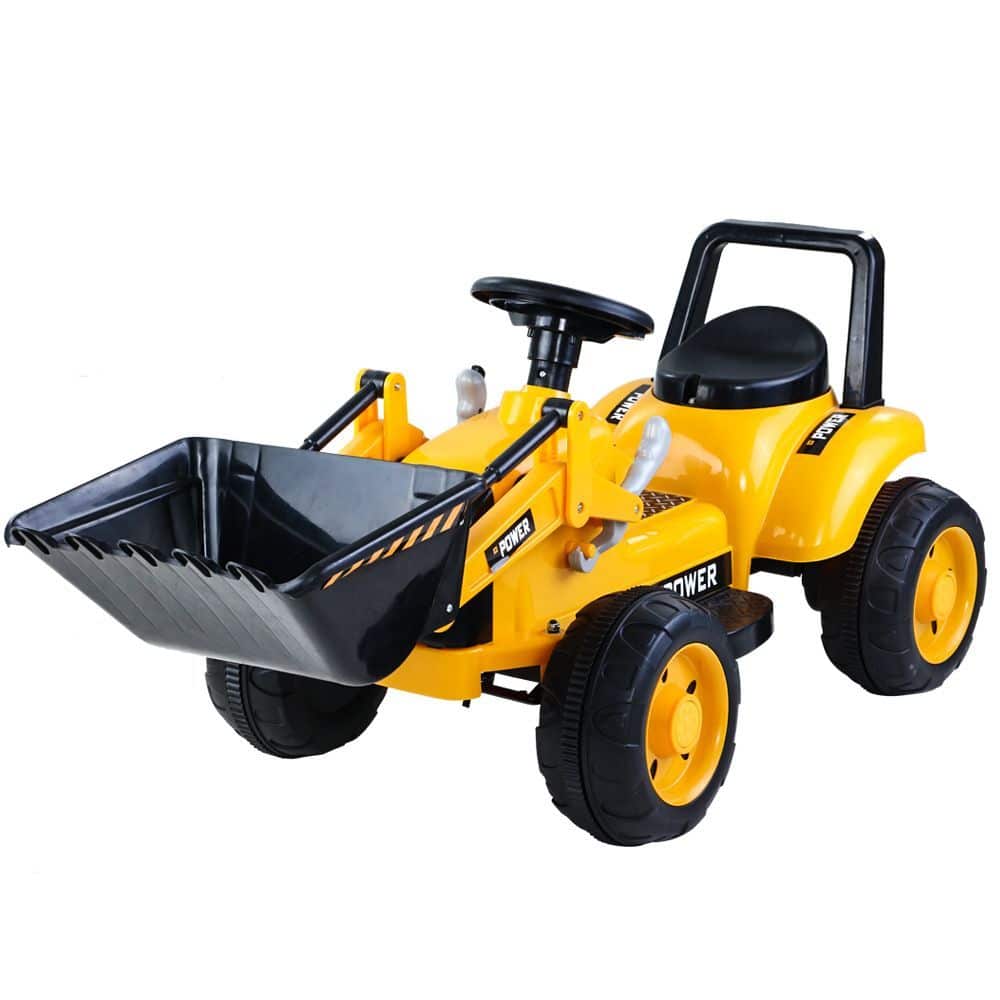 Kids Ride On Toy Bulldozer Battery Truck