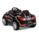 Kids Ride On Car  - Black & Orange