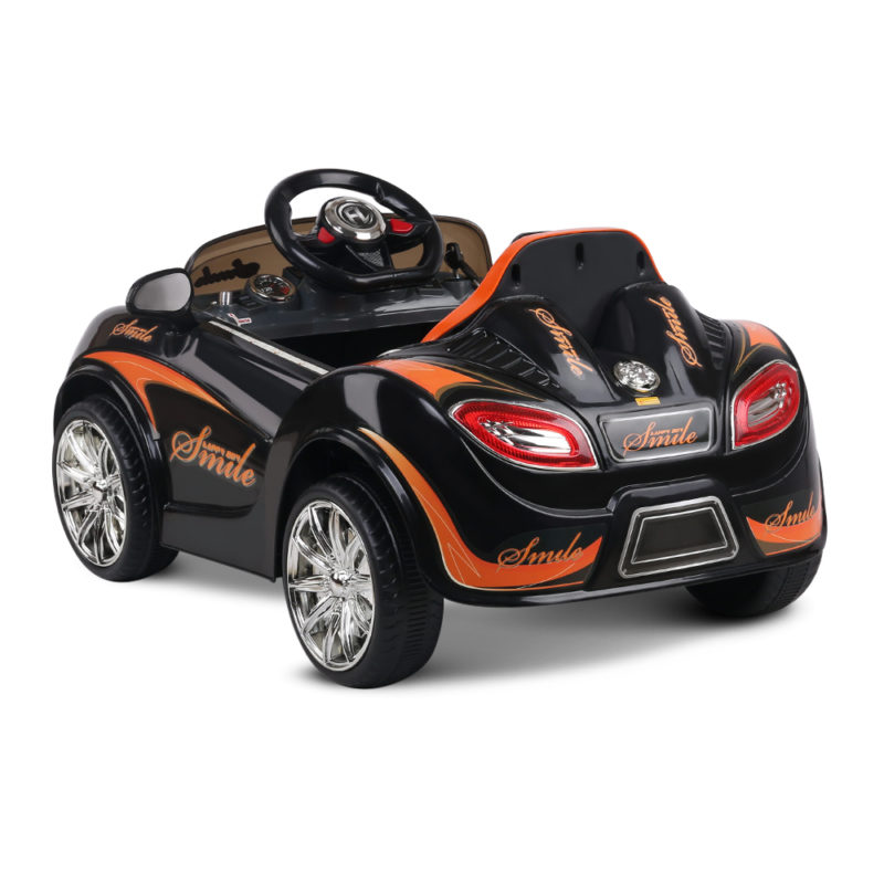 Kids Ride On Car  - Black & Orange