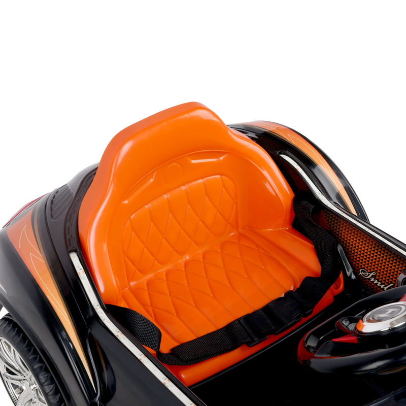 Kids Ride On Car  - Black & Orange