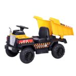 Kids Ride On Dump Tip Truck Electric Bulldozer 12V