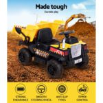 Kids Ride On Dump Tip Truck Electric Bulldozer 12V