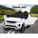 Licensed Land Rover 12V Electric Kids Ride On Car White