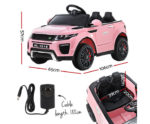 Kids Ride On Car Electric 12V Remote Toy Cars Battery SUV Toys Pink