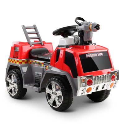 Kids Ride On Fire Truck Motorbike Motorcycle Car Red Grey