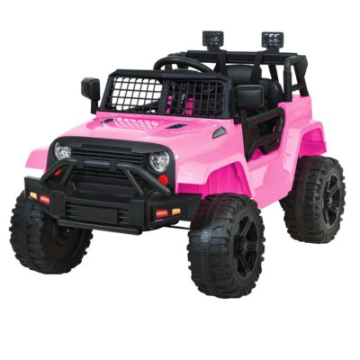 Jeep Kids Ride on Car 12V Remote Control Pink