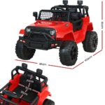 Jeep Kids Ride on Car 12V Remote Control Red