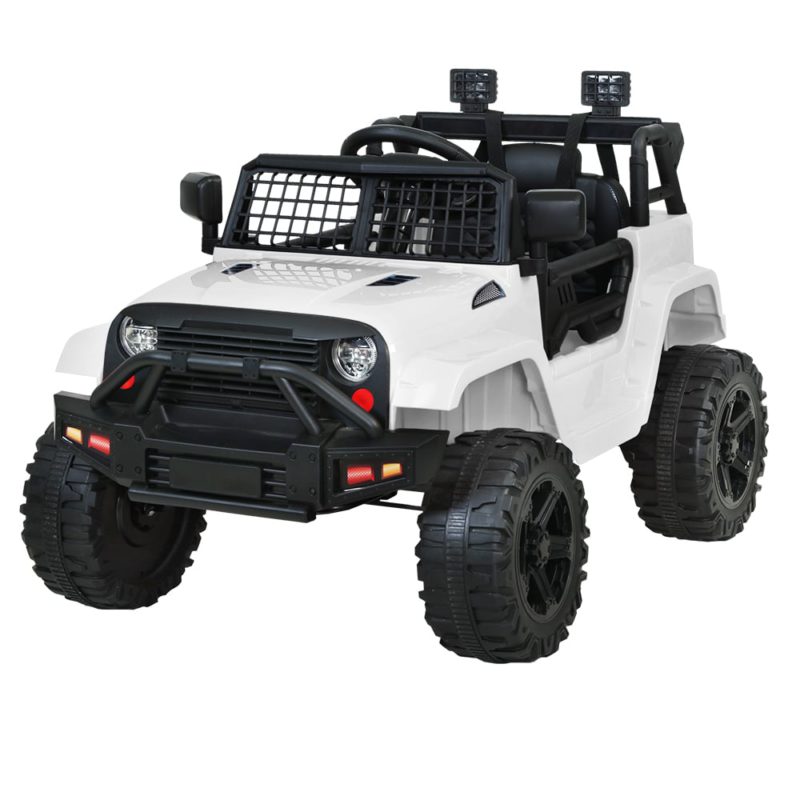 Jeep Kids Ride on Car 12V Remote Control White