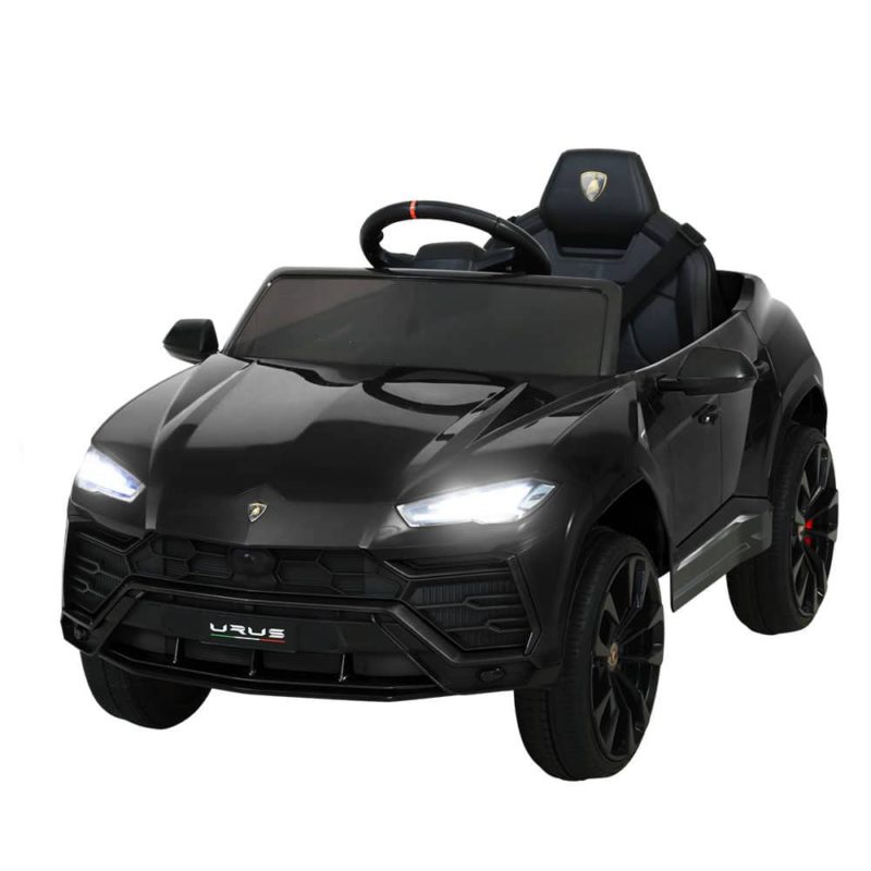 Licensed Lamborghini Urus 12V White Ride on Car Black