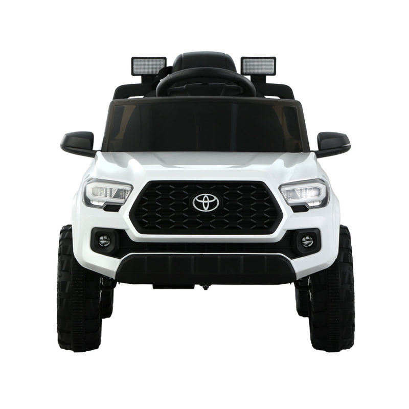 Toyota Tacoma Kids Jeep Electric Ride on Car - White