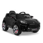 Porsche Style Kids Ride On Car - Black