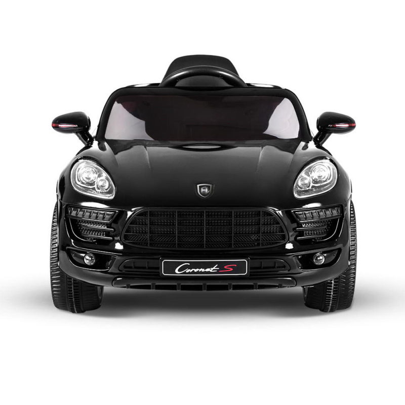 Porsche Style Kids Ride On Car - Black