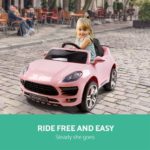 Porsche Style Kids Ride On Car - Pink