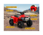 Kids Ride On ATV Quad Motorbike Car 4 Wheeler Electric Toys Battery Red