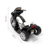 Kids Ride On Motorbike Motorcycle Toys Black White