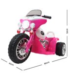 Kids Ride On Motorbike Motorcycle Toys Pink