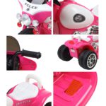 Kids Ride On Motorbike Motorcycle Toys Pink