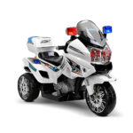 Kids Ride On Motorbike Motorcycle Car White