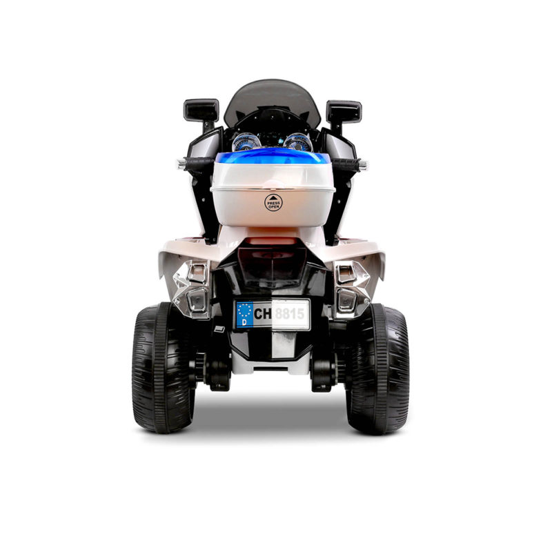 Kids Ride On Motorbike Motorcycle Car White