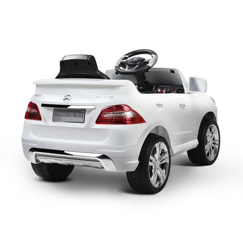 Mercedes Benz ML350 Licensed Kids Ride On Car  - White