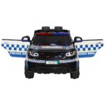 Police Patrol Kids Ride On Car Range Rover Inspired Black