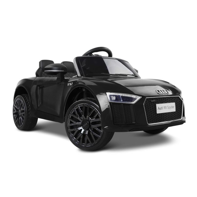 Kids Ride On Car Audi R8 Licensed Electric 12V Black