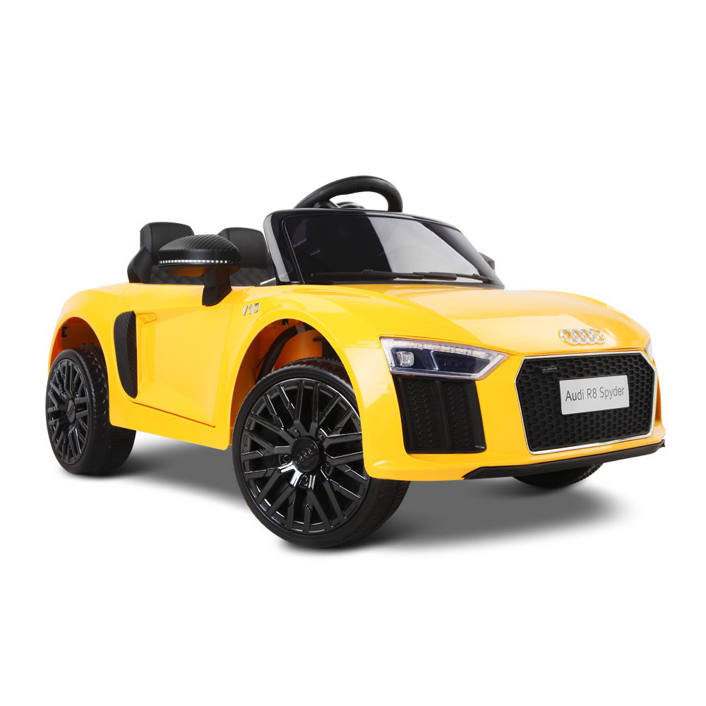 Licensed Audi R8 Ride on Car - Yellow