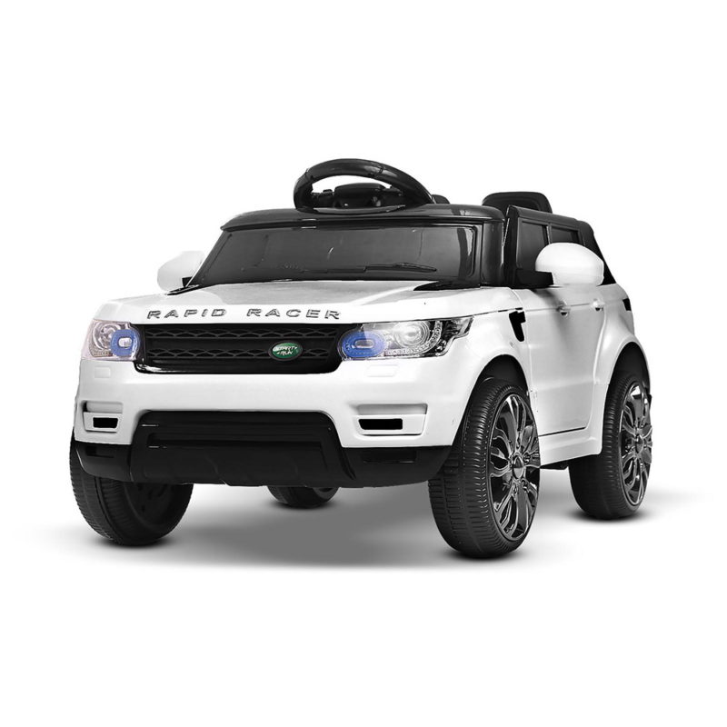 Kids Ride On Car Range Rover Replica - White