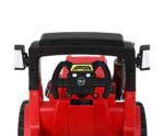 Kids Ride On Car Street Sweeper Truck w/Rotating Brushes Garbage Cans Red