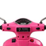 Kids Ride On Motorbike Vespa Licensed Motorcycle Car Toys Pink