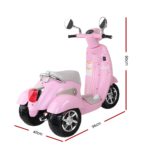 Kids Ride On Motorbike Motorcycle Car Toys Pink