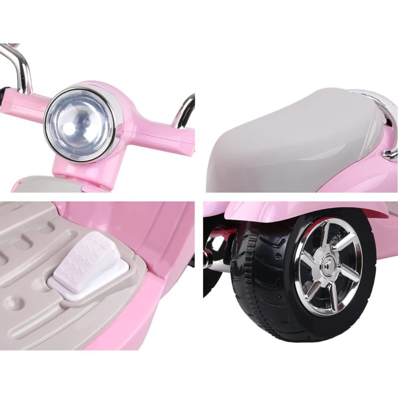 Kids Ride On Motorbike Motorcycle Car Toys Pink