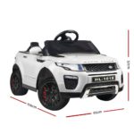 Kids Ride On Car White Range Rover Inspired Electric 12V Toys